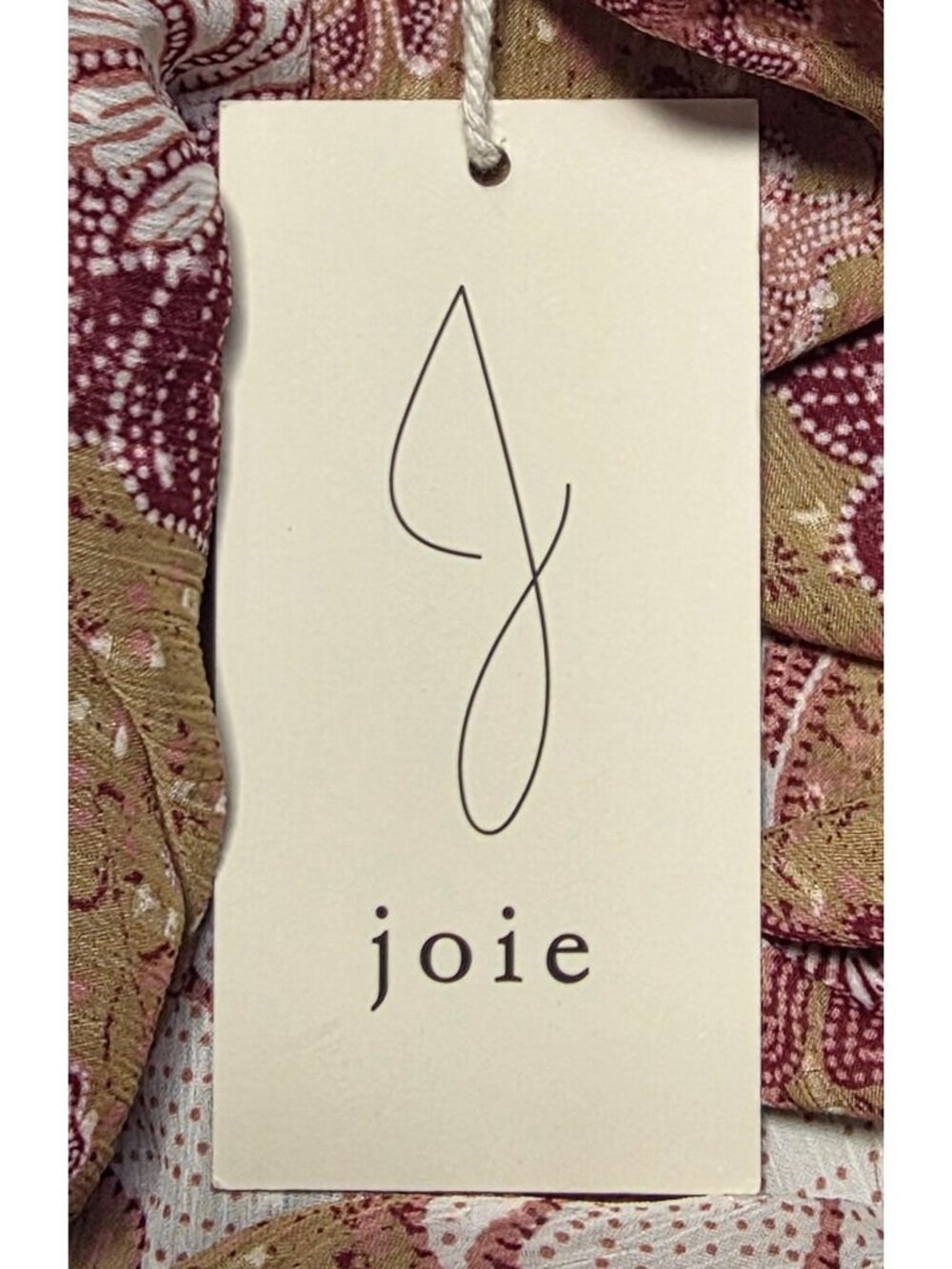 NWT Women's - Joie Floral Ruffled Blouse, Size XS - Picture 6 of 7